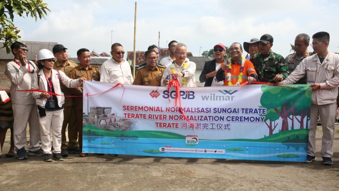 国能印尼爪哇发电公司助力特拉特河疏浚工程竣工