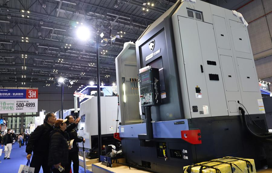 Chine : ouverture d'une foire de la machine-outil à Shanghai