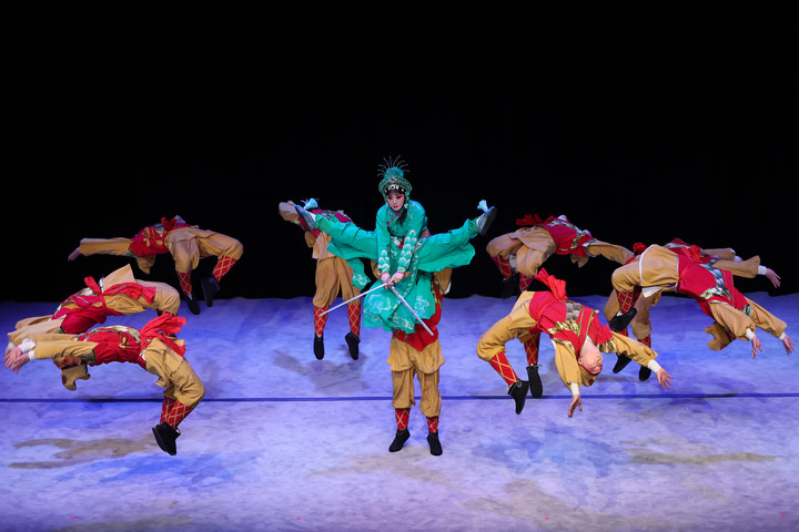 Autriche : représentation de l'opéra chinois "La légende du serpent blanc"