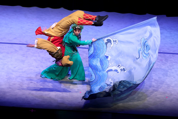 Autriche : représentation de l'opéra chinois "La légende du serpent blanc"