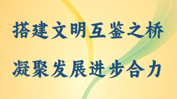 国际纵横谈丨搭建文明互鉴之桥 凝聚发展进步合力