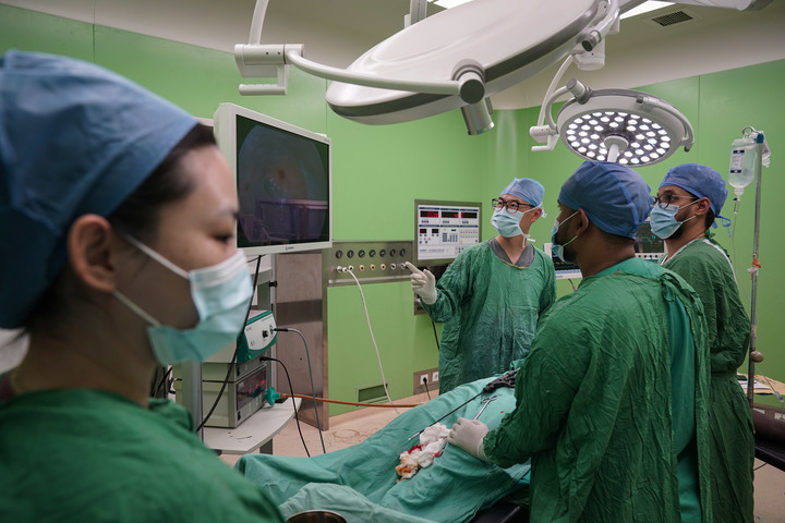Travail de la 35e équipe médicale chinoise en Mauritanie