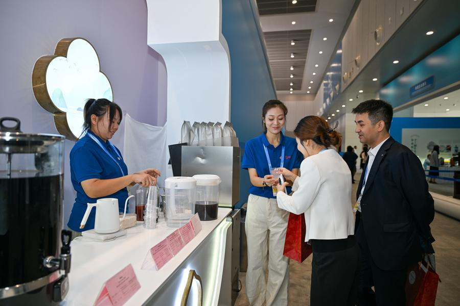 Chine : ouverture du centre de presse du sommet de l'OCS