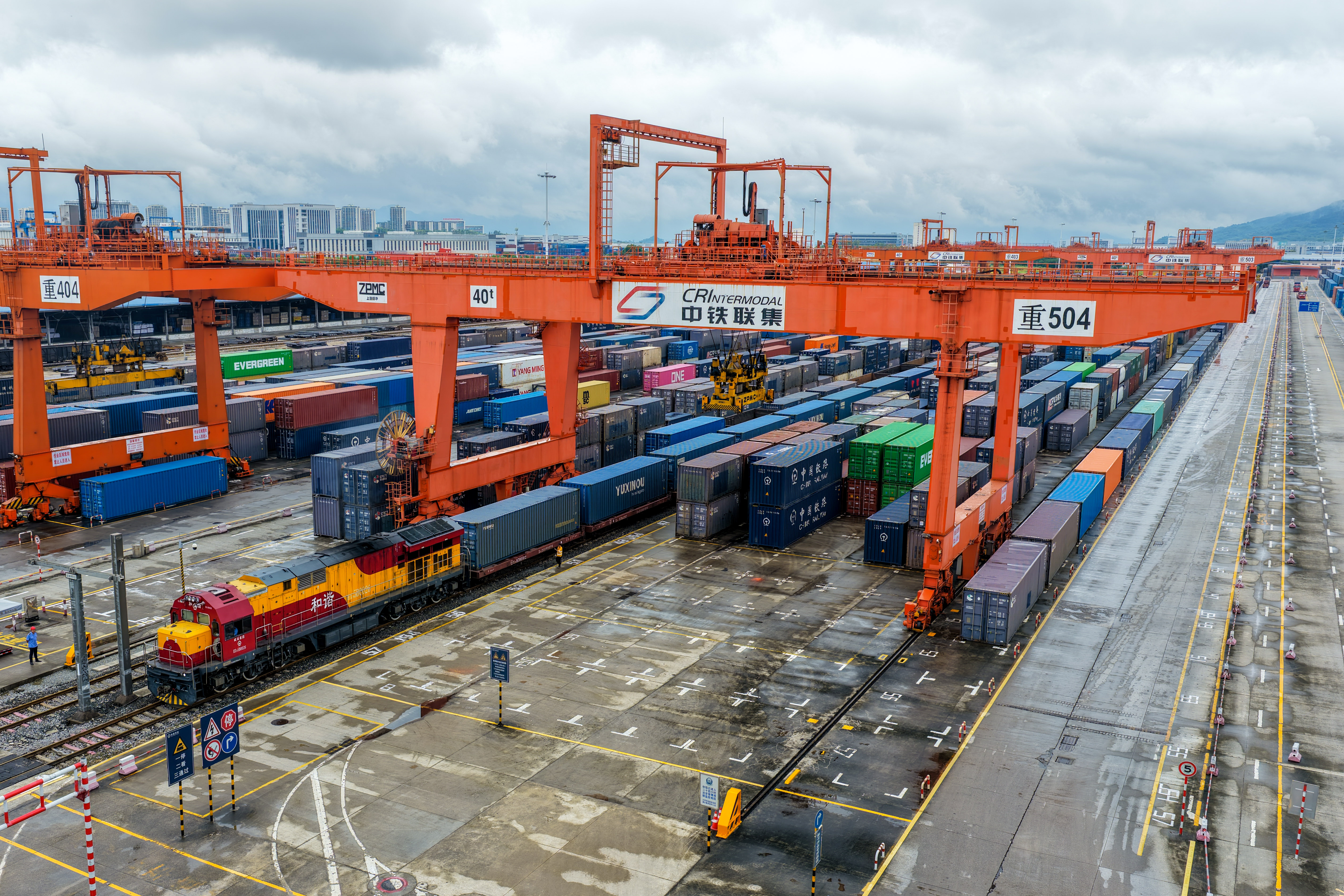 Chongqing fortalece sus envíos ferroviarios hacia Asia Central