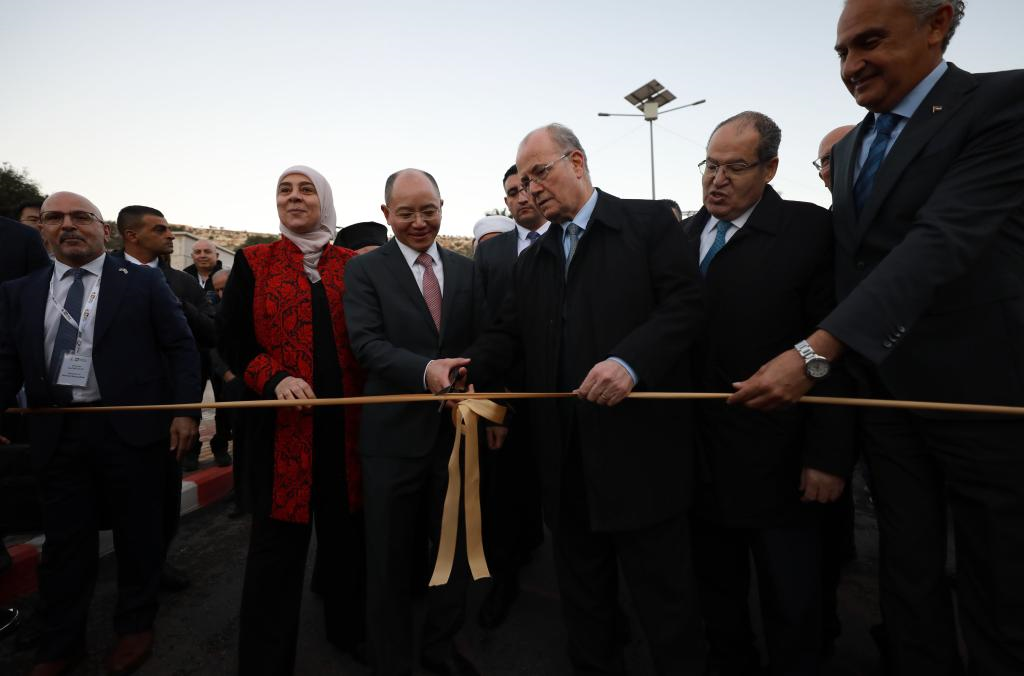 Cisjordanie : achèvement de deux projets d'infrastructure financés par la Chine