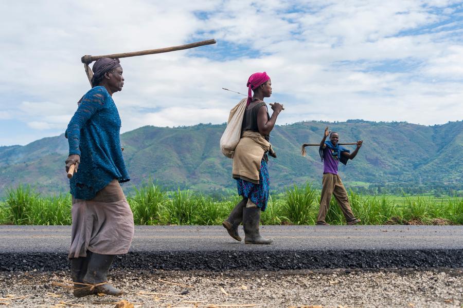 La "Route du sucre" construite par une entreprise chinoise à Kisumu, au Kenya