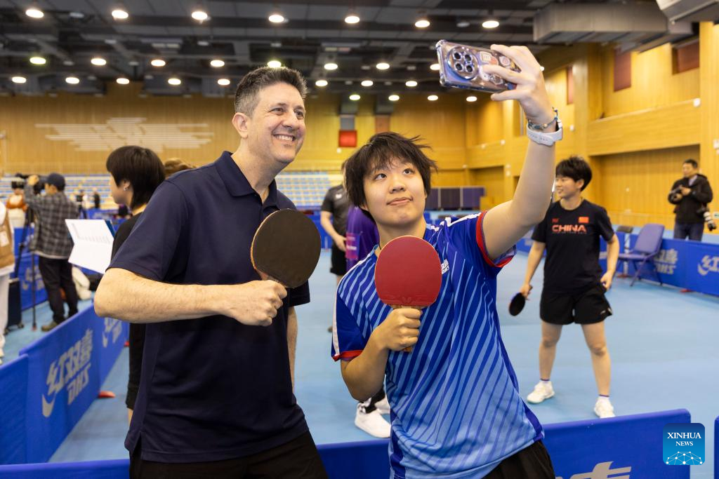 China Focus: Youth exchange revitalizes China-U.S. Ping-Pong Diplomacy spirit