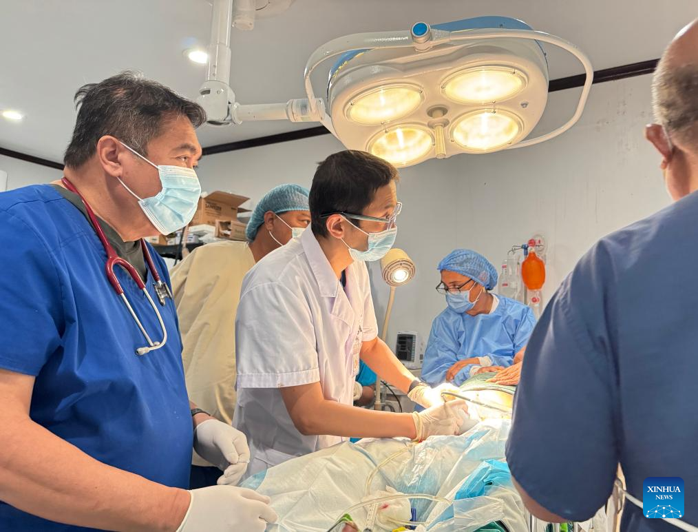 Chinese medical team supports post-disaster efforts in Federated States of Micronesia