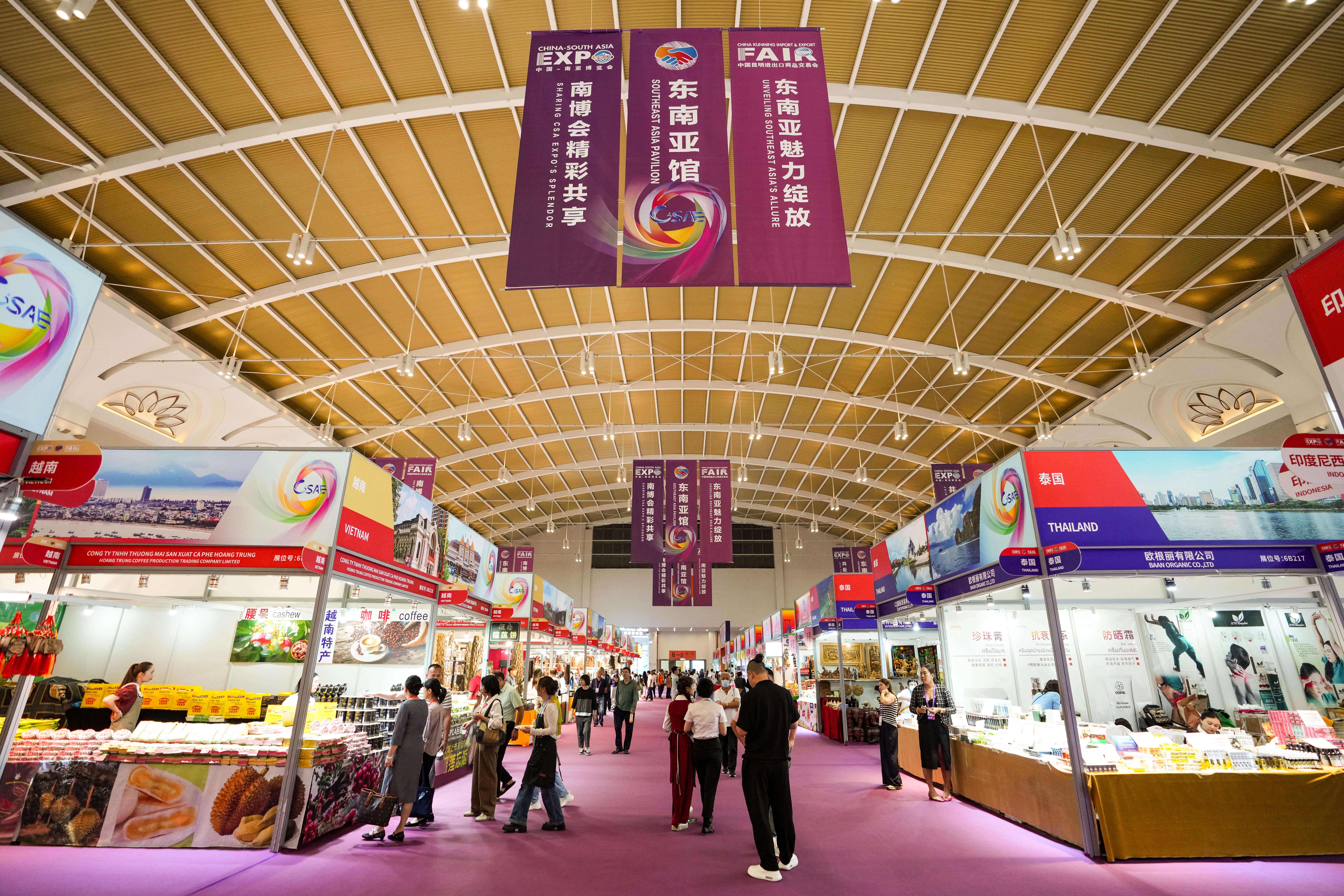 新华全媒+丨第9届中国—南亚博览会开幕