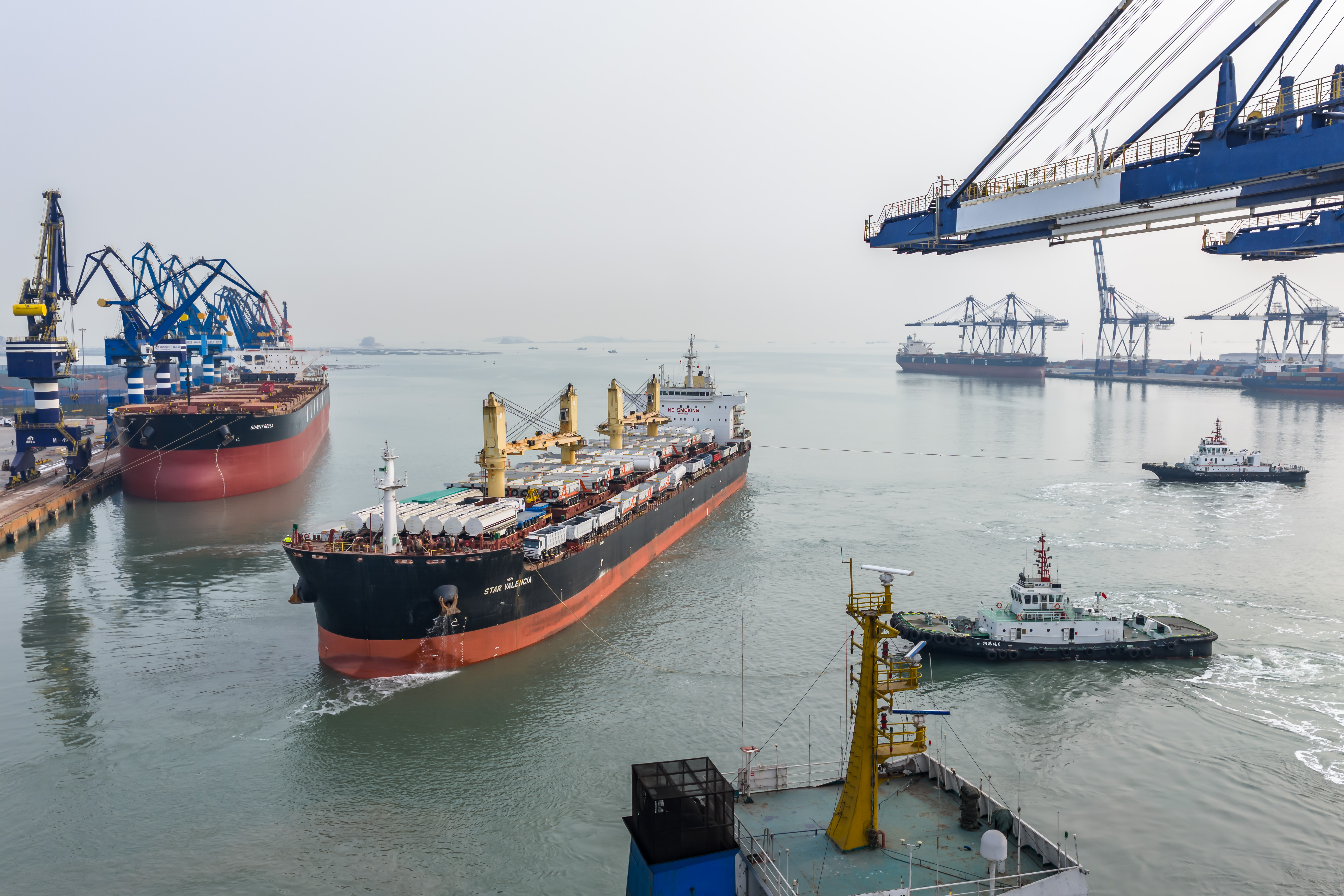 山东港口烟台港开通塞内加尔航线