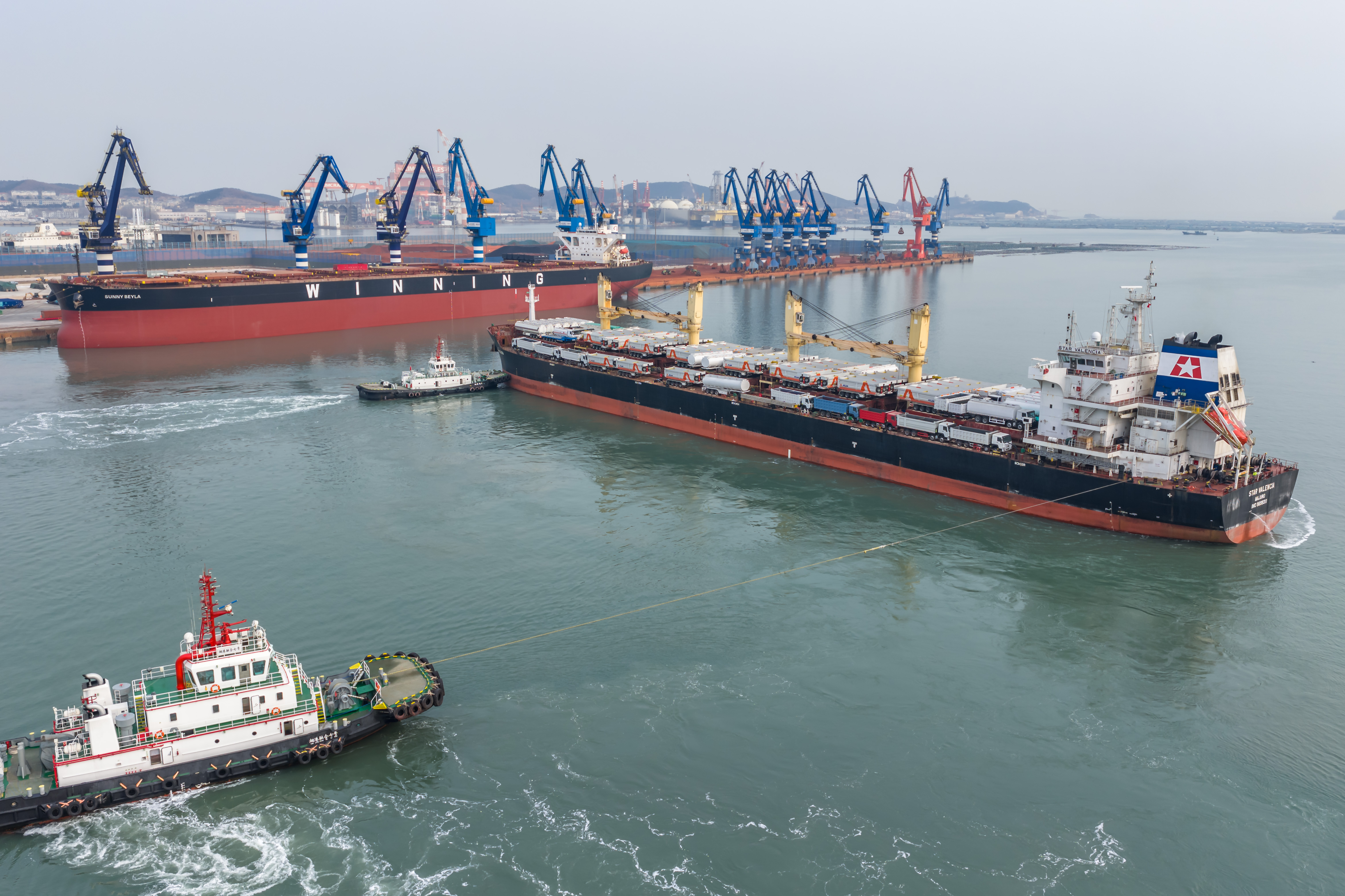 山东港口烟台港开通塞内加尔航线