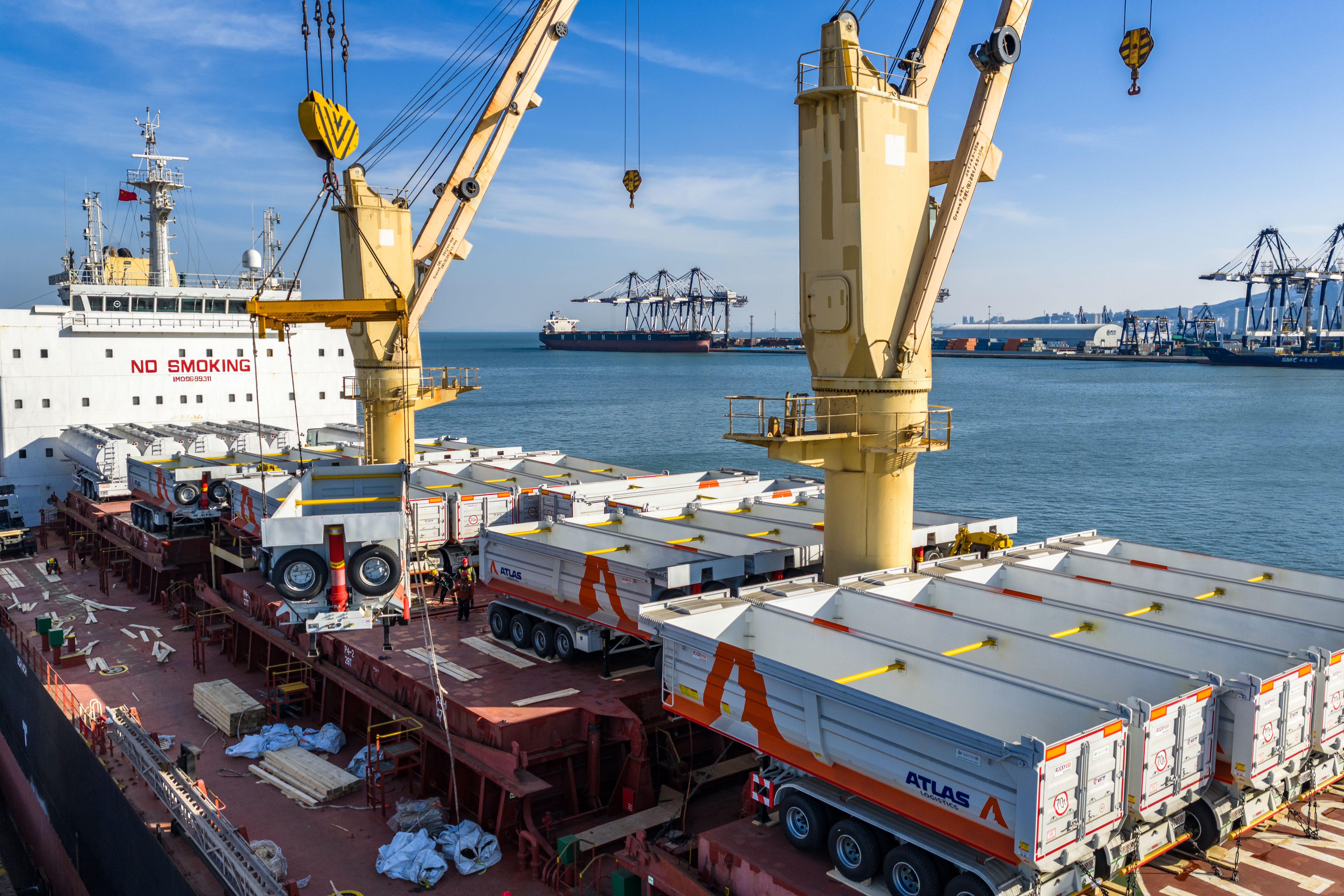 山东港口烟台港开通塞内加尔航线