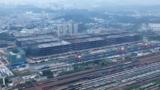 深圳：多式联运国家物流枢纽钢结构主体完工