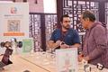Área de exposiciones de China durante la feria del libro en la Ciudad de México