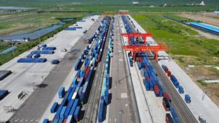 По "восточному коридору" ж/д грузоперевозок Китай-Европа в этом году прошло более 3 000 поездов