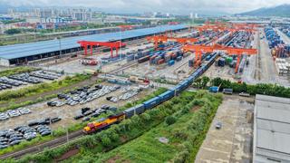 重庆中亚班列去程今年前8月发送货值近6亿元