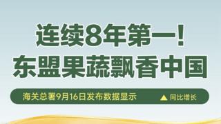 连续8年第一！东盟果蔬飘香中国