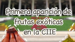 (CIIE) Primera aparición de frutas exóticas en la CIIE