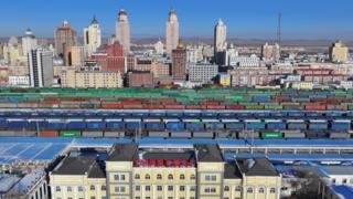 Грузооборот через железнодорожный КПП Маньчжоули с начала 2025 года превысил 20 млн тонн