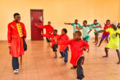 Cameroun : des jeunes pratiquent le kung-fu