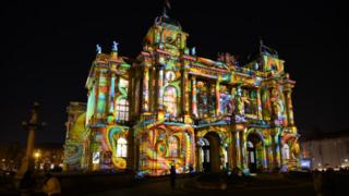 萨格勒布灯光节开幕