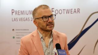 China footwear brands seek to expand in North America at Las Vegas trade show