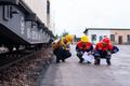 “陆良蔬菜号”中老铁路冷链班列首发