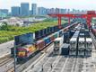 重庆西部陆海新通道铁路班列上半年开行量同比增幅超25%