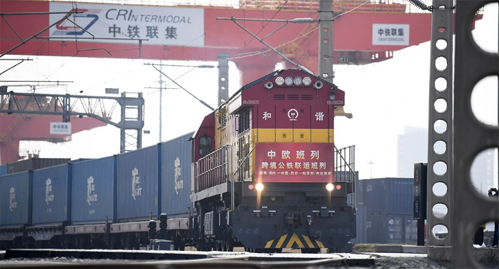 中欧班列（西安）新年开门红